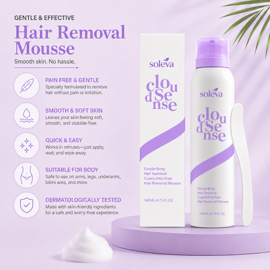 Soleva™ - Gentle Hair Removal Mousse Spray